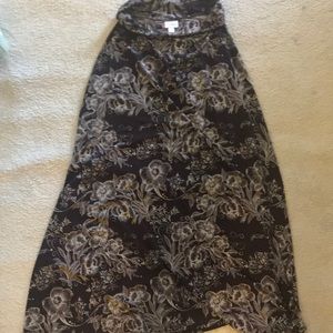 Lularoe’s maxi brown and tan skirt